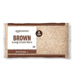 5 lb Bag Amazon Grocery Brown Long Grain Rice