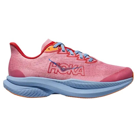 Hoka Big Kids Mach 6 Peony Cerise Shoes