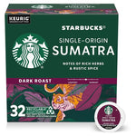 32 Starbucks Sumatra K-Cup Coffee Pods