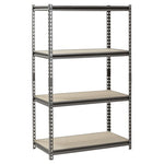 4-Shelf Muscle Rack Steel Shelving Unit (500lbs)