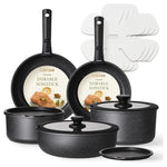15-Piece Carote Durable Nonstick Cookware Set