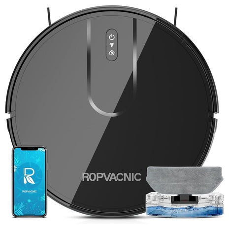 Robot Vacuum & Mop Combo with 4000Pa Suction