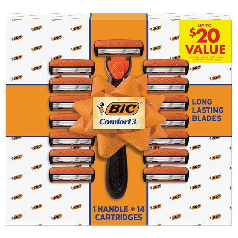 BIC Comfort 3 Refillable Razor Set