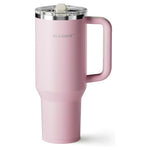 40oz Tumbler with Handle & Flip Straw (11 Colors)