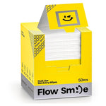 50-Count Flow Smile Dual-Use Wet/Dry Disposable Face Towels