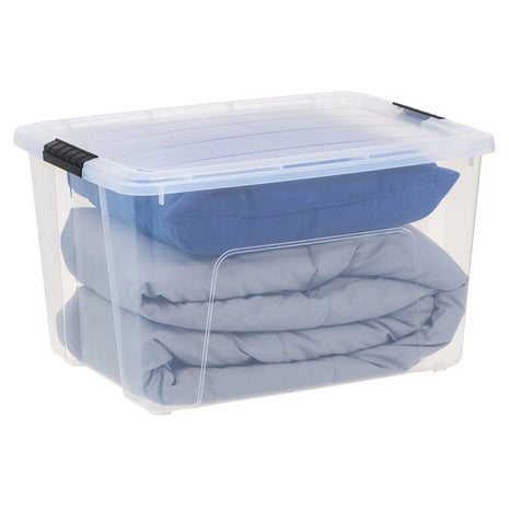 Iris 60 Quart Stack & Pull Storage Box