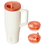 40oz Tumbler with Handle & Hidden Straw