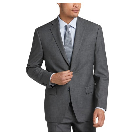 Michael Strahan Classic Fit Wool Blend Suit Jacket