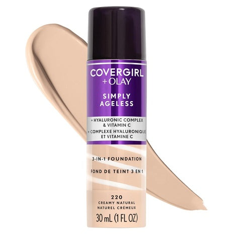 1-fl-oz Covergirl + Olay Simply Ageless 3-in-1 Liquid Foundation