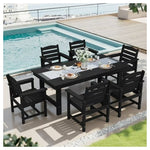 7-Piece Serwall Outdoor Dining Table Set