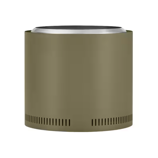 Hampton Bay 19" Stainless Steel Wood Burning Olive Low Smoke Fire Pit