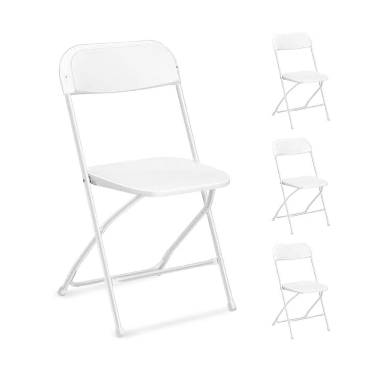 4-Pack Ktaxon Portable Plastic Folding Chairs