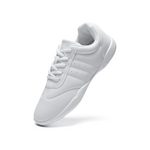 Hikldk White Cheerleading Dance Shoes
