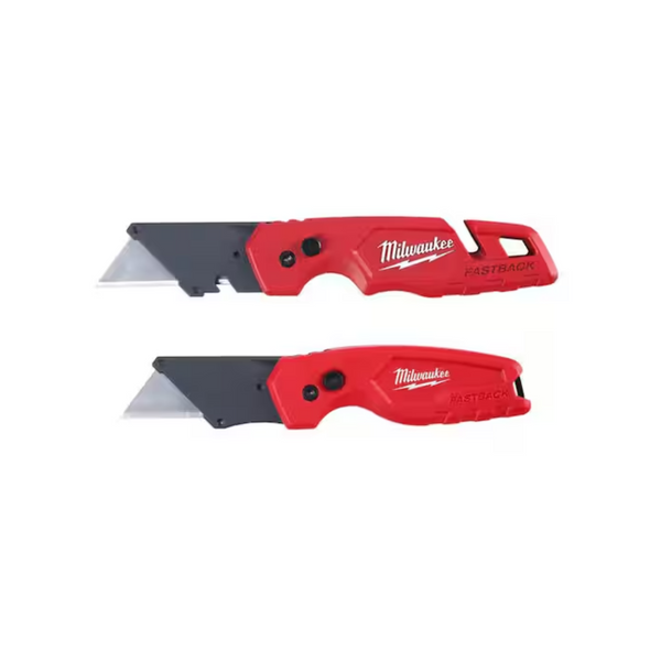 2-Pack Milwaukee Fastback Folding Utility Knife Set