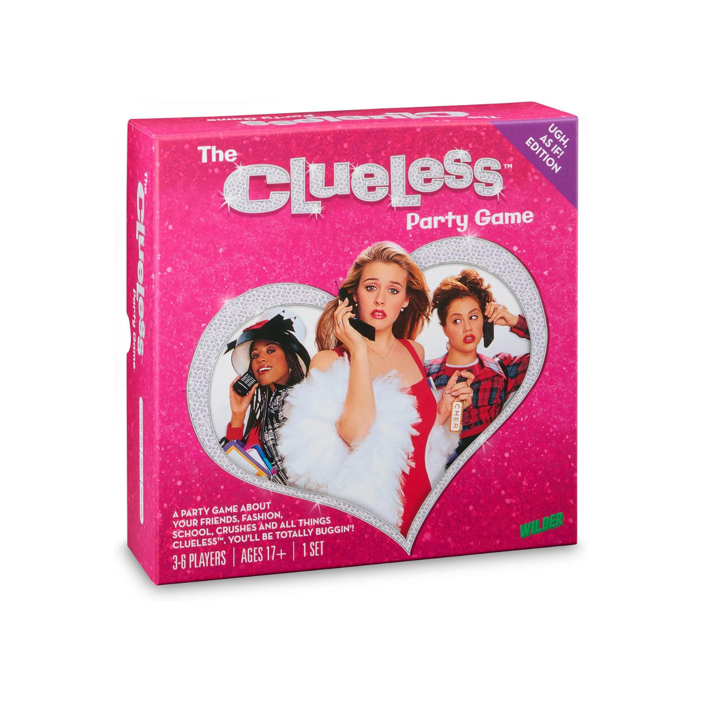 Clueless Party Game Ugh as if! Edition Board Game