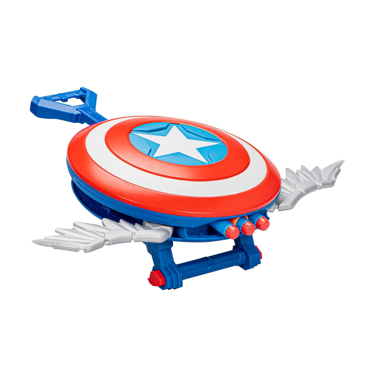 Nerf Marvel Mech Strike Captain America Redwing Blaster