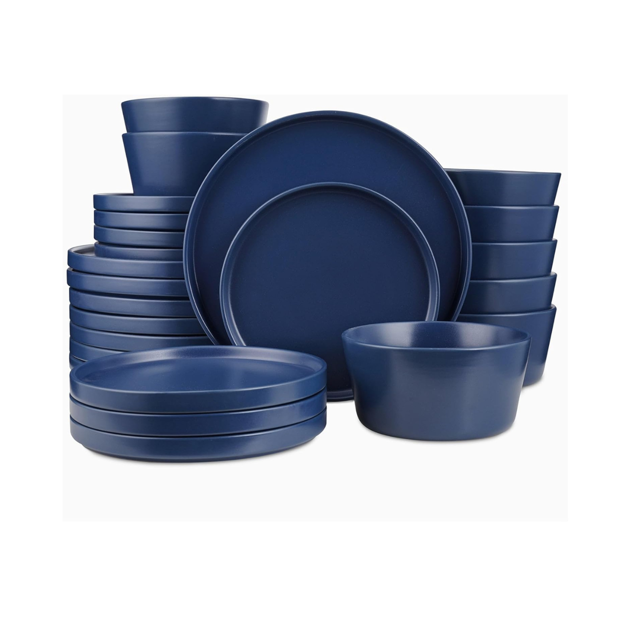 Stone Lain Celina Stoneware 24-Piece Round Dinnerware Set
