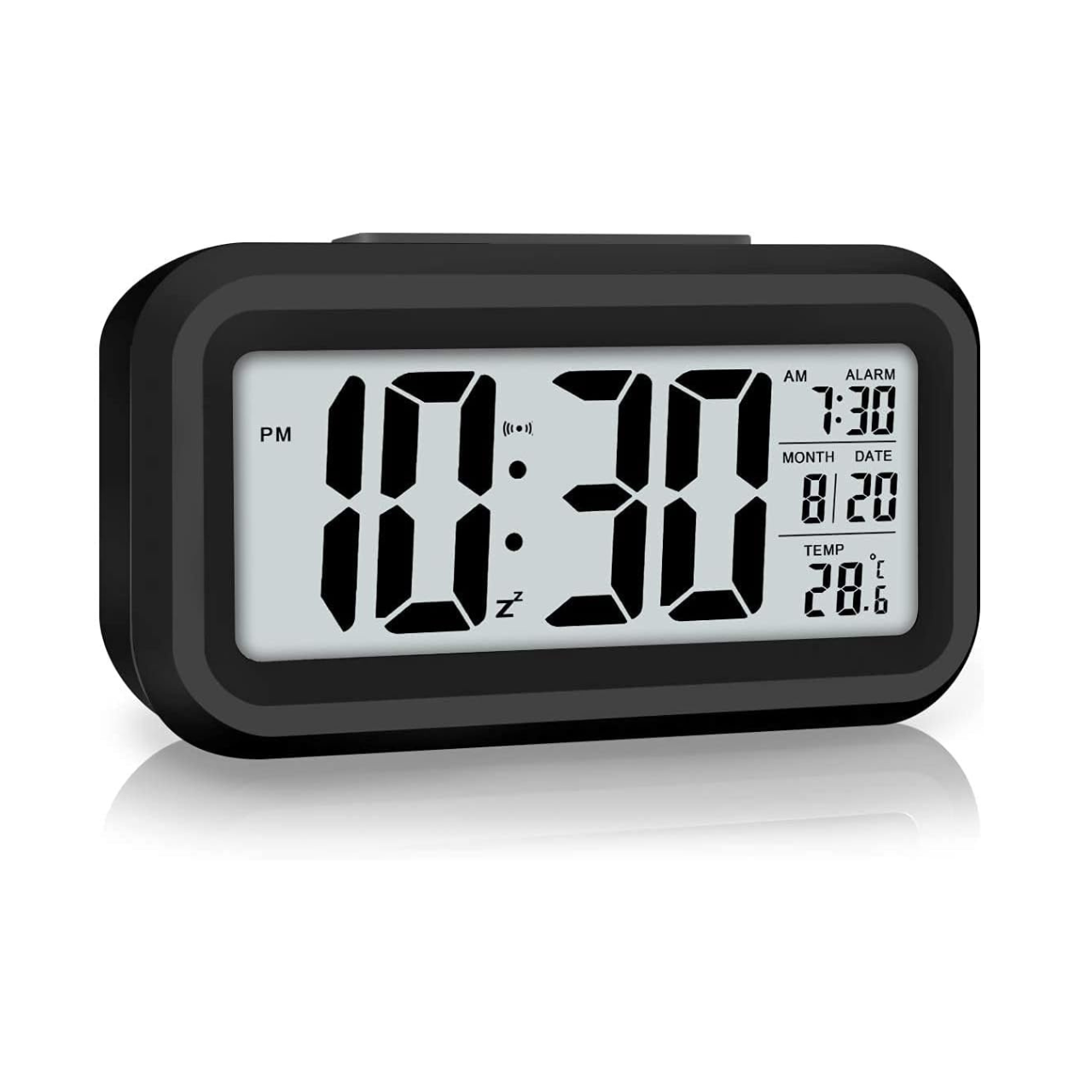 Large LED Display Digital Alarm Clock