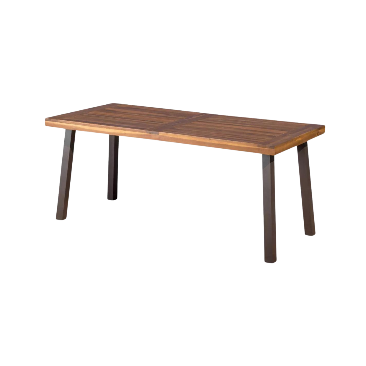 68.75" x 33" Christopher Knight Della Rectangle Acacia Wood Dining Table (Teak)
