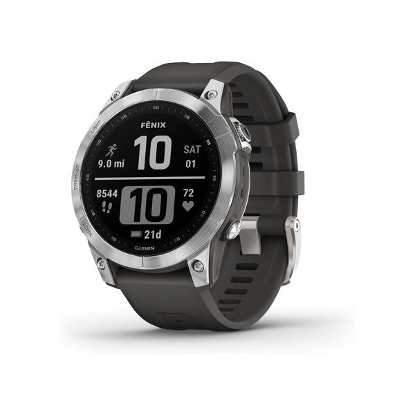 Garmin fenix 7 adventure smartwatch, rugged outdoor watch with GPS, Touchscreen