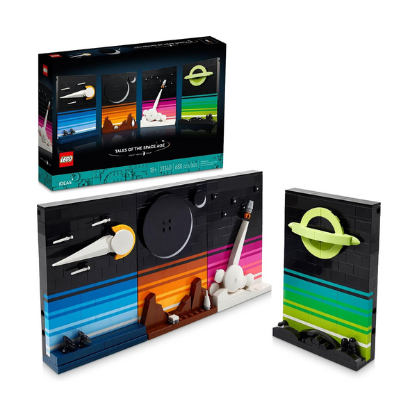 688-Piece LEGO Ideas: Tales of The Space Age Building Set