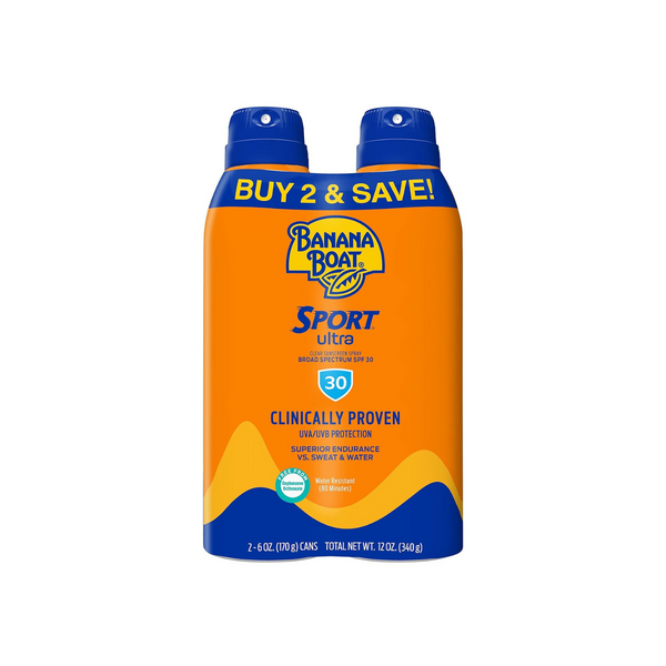 2-Count Banana Boat Ultra Sport Sunscreen Spray