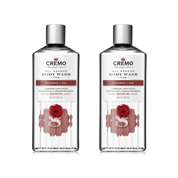 2-Pack Cremo Rich-Lathering Blue Cedar & Cypress Body Wash