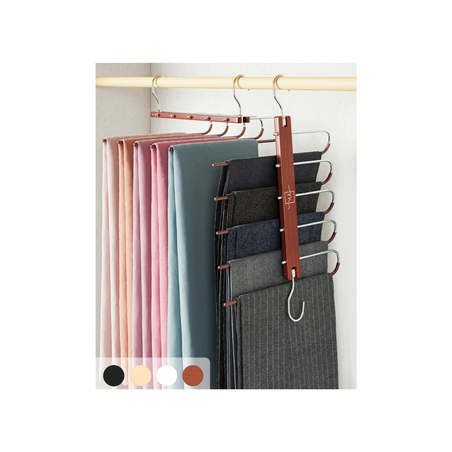 2 Pack Pants, Scarves & Tablecloth Hangers