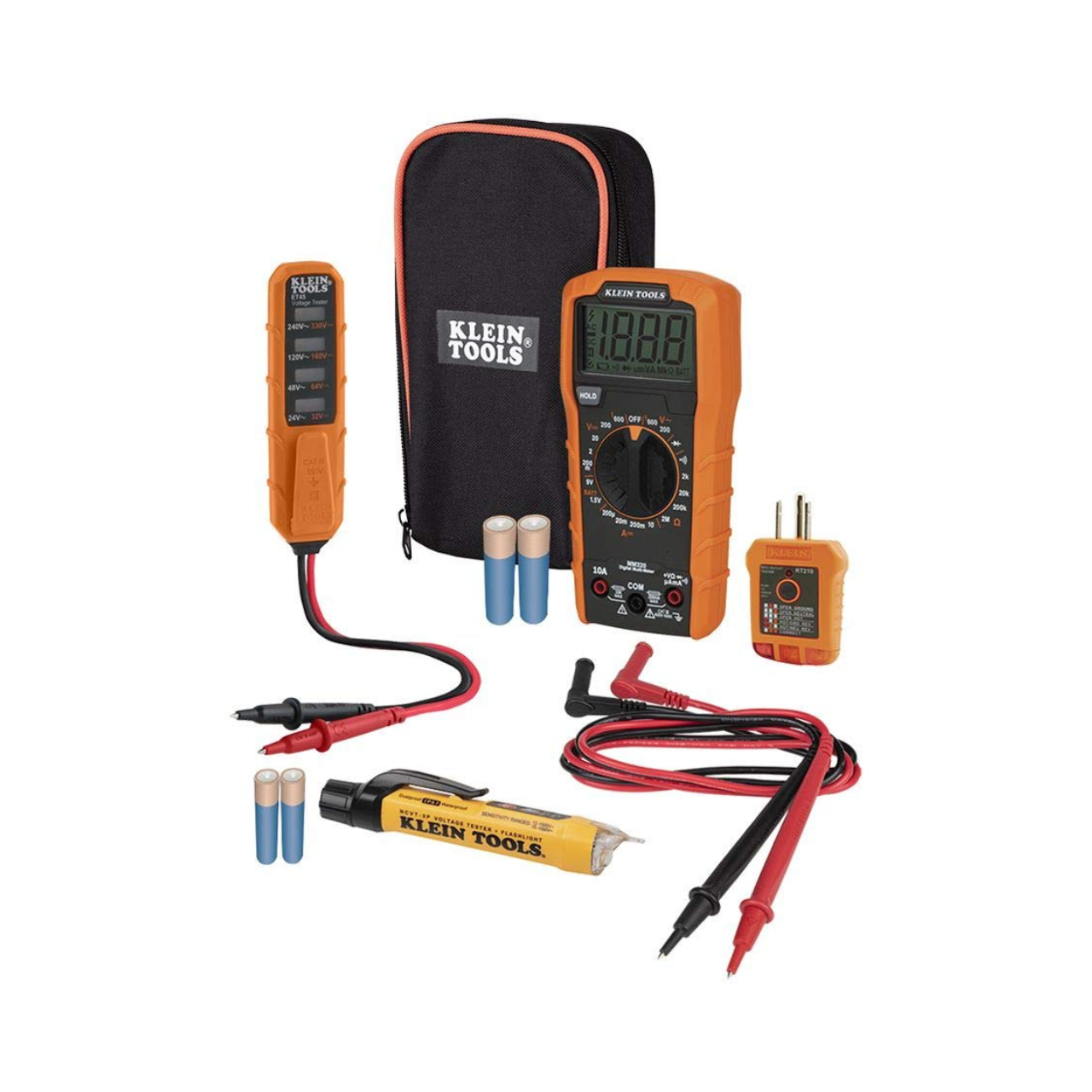 Klein Tools Digital Multimeter Electrical Tester Set