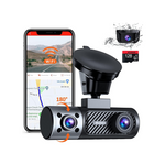 NexiGo 3 Channel Rotatable Interior/Front Dash Camera