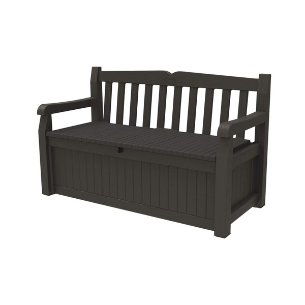 Keter Solana 70 Gallon Storage Bench Deck Box