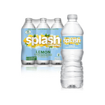 Pack of 6 Splash Refresher Lemon Flavored Water (16.9-Oz Each)