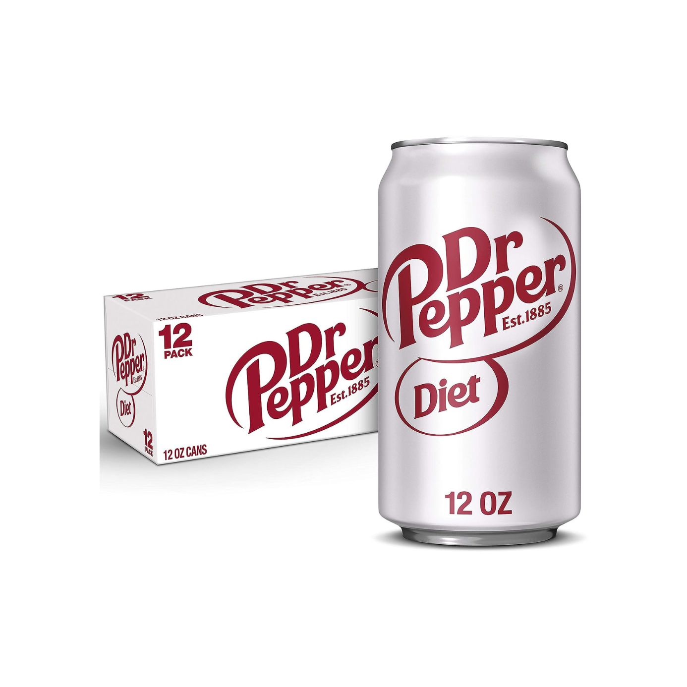 12 Pack Of Diet Dr Pepper 12oz Cans