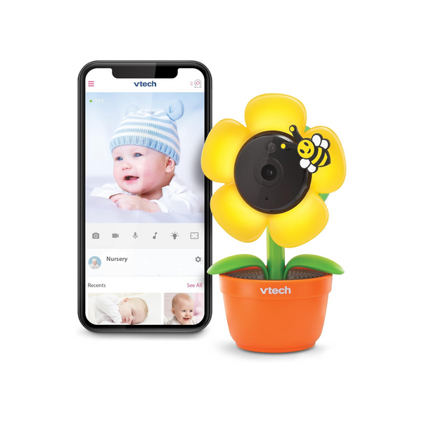 VTech Yellow Daisy Smart Wi-Fi Baby Camera