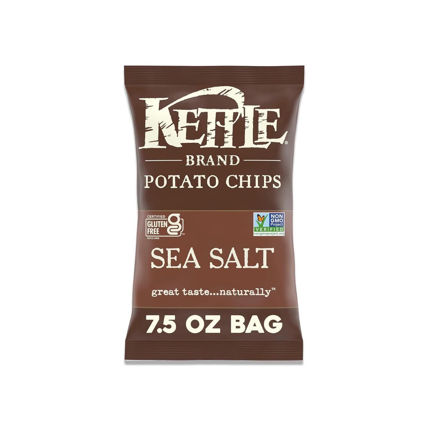 7.5-Oz Kettle Brand Kettle Potato Chips (Sea Salt)