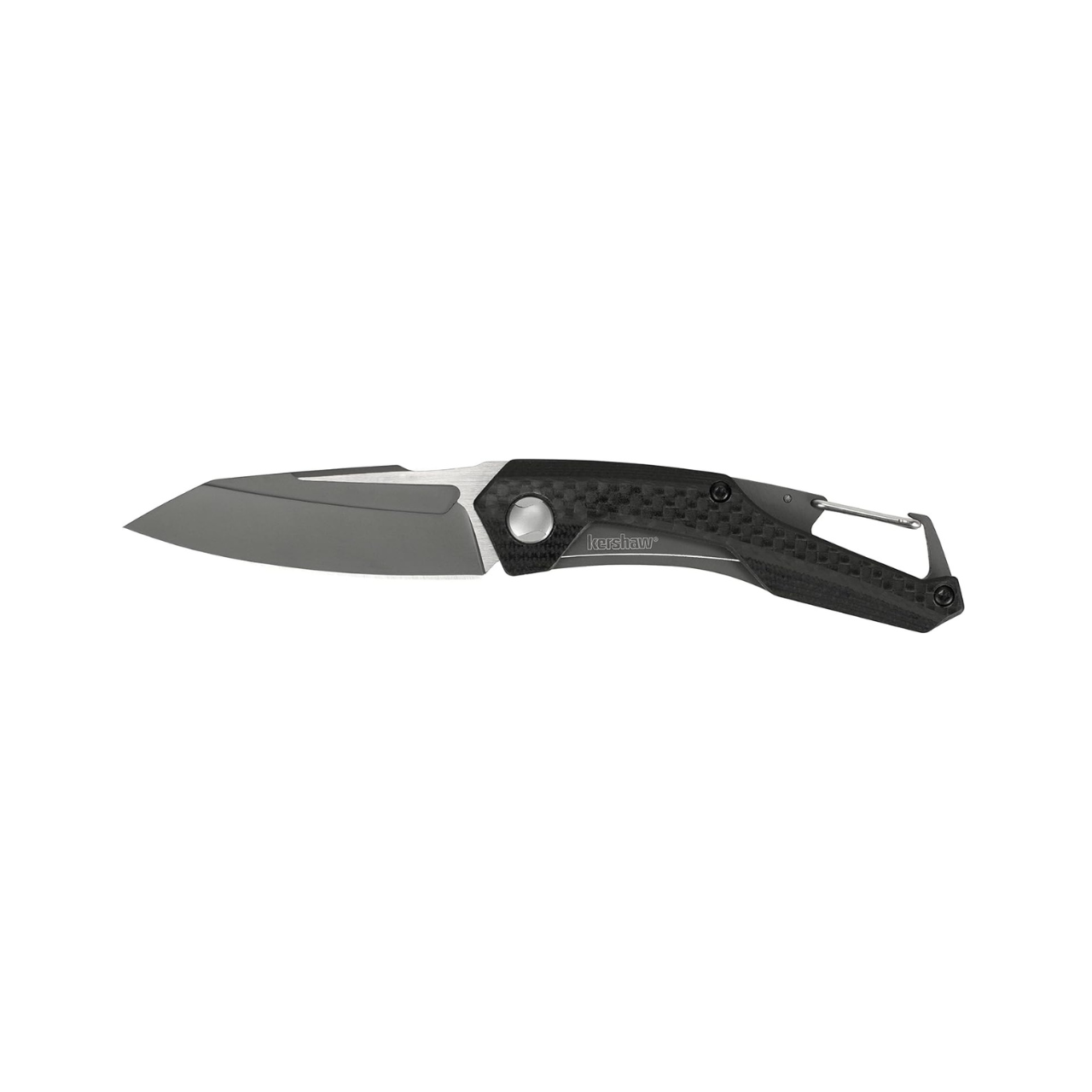 Kershaw Reverb Pocket Folding Knife with 2.5" Manual Open Blade (Black)