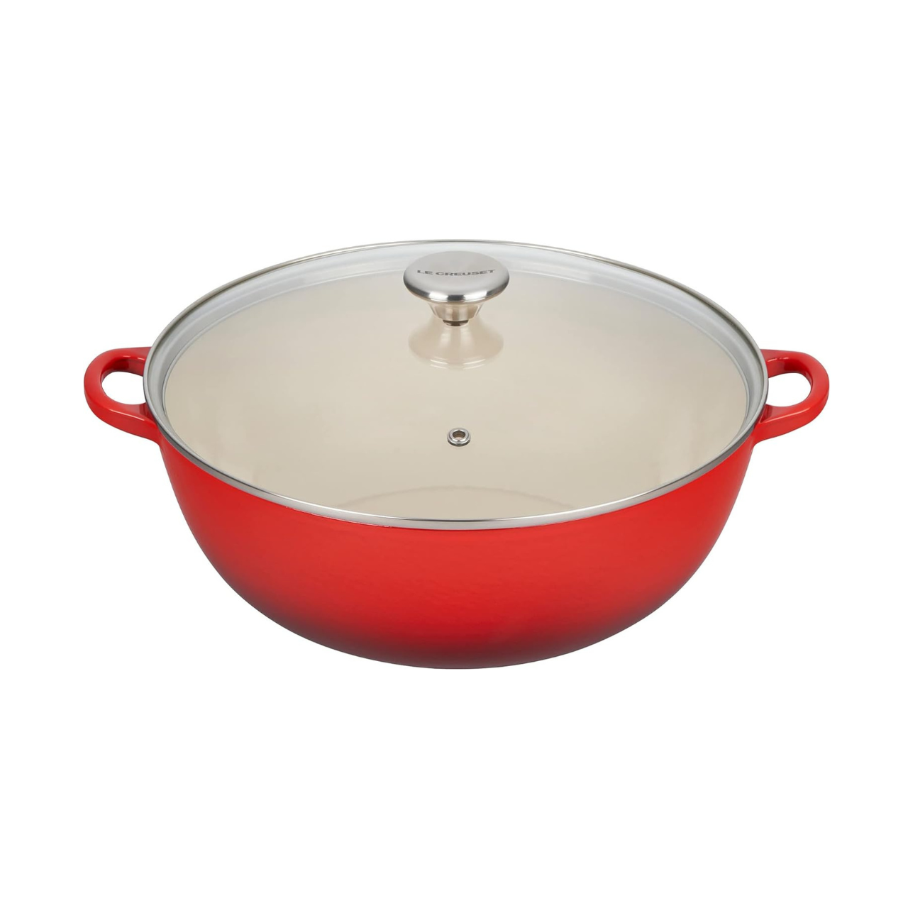 Le Creuset Enameled Cast Iron Chef’s Oven with Glass Lid, 7.5 qt.