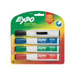 4-Count Expo Magnetic Dry Erase Markers with Eraser