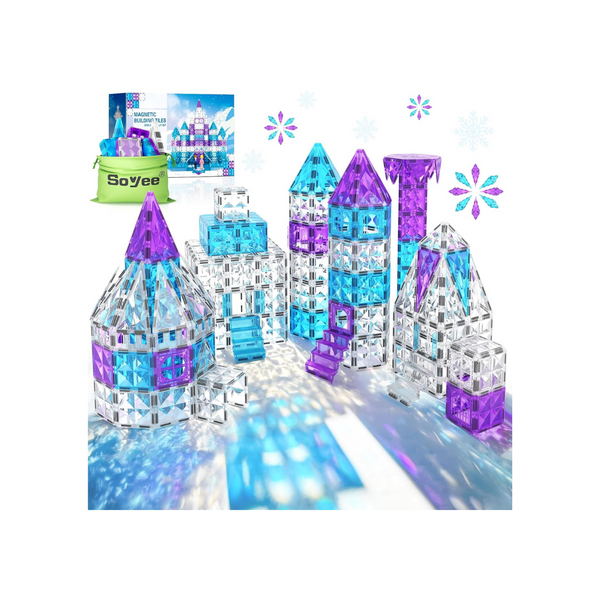 102 Piece Frozen Magnetic Tiles