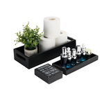 Set Of 3 Bathroom Decor Counter Trays