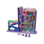 Pollyville Mega Mall Playset with Micro Dolls & Accessories