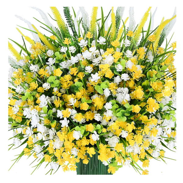 20 Piece Outdoor Artificial Flowers