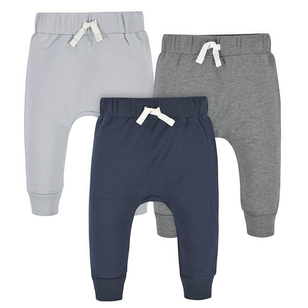 3 Gerber Baby Boys' Toddler Jogger Pants