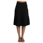 Hard Tail Tiered Knee Skirt