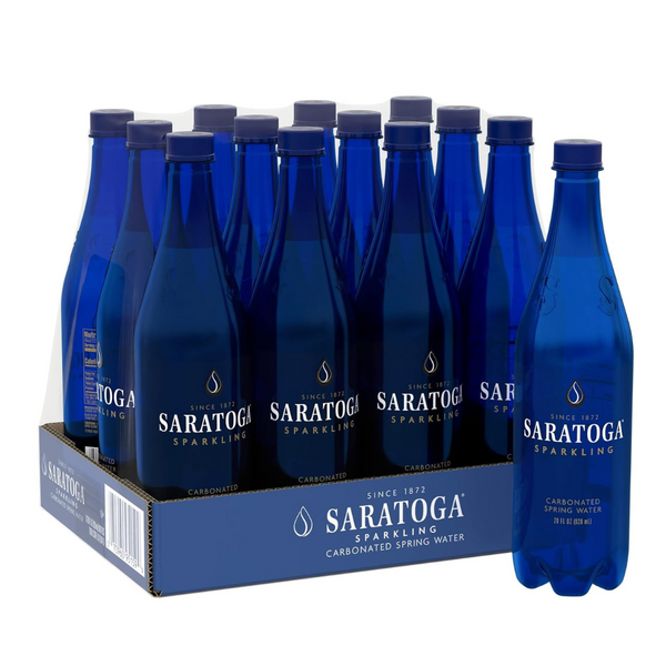12 Bottles Of Saratoga Sparkling Water