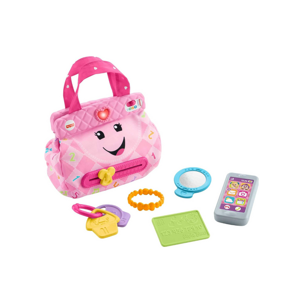 Fisher-Price Laugh & Learn Toy My Smart Purse Pretend Dress Up Set