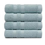 4 Supremely Soft Hand, And Bath Towels On Sale (4 Colors)