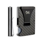 Slim RFID Wallet with Metal Money Clip