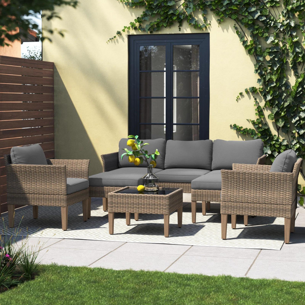 6-Piece Outdoor Conversation Set