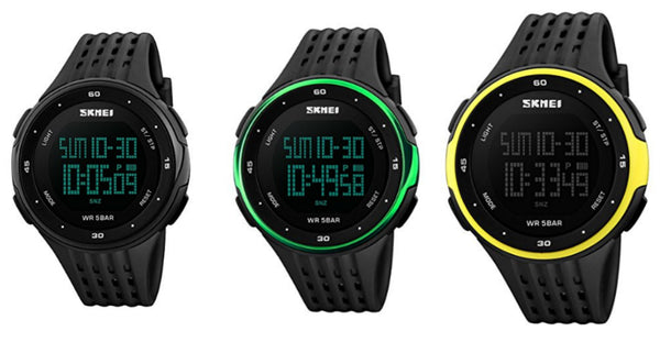 Military waterproof LED watch